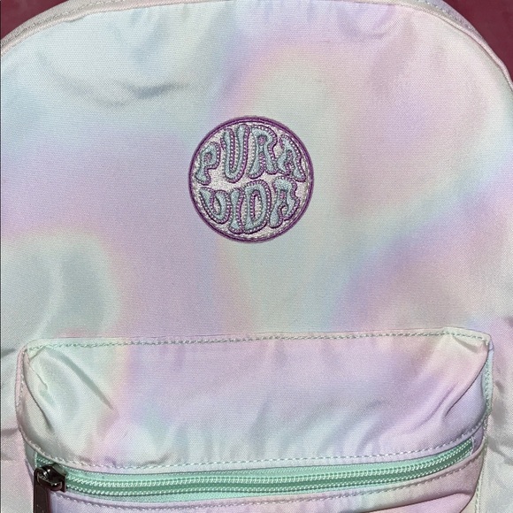 Pura Vida Watercolor Mini Backpack NWOT - Picture 4 of 10